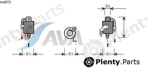  AVA QUALITY COOLING part MSD073 Dryer, air conditioning