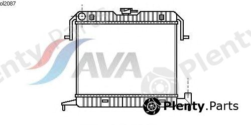  AVA QUALITY COOLING part OL2087 Radiator, engine cooling
