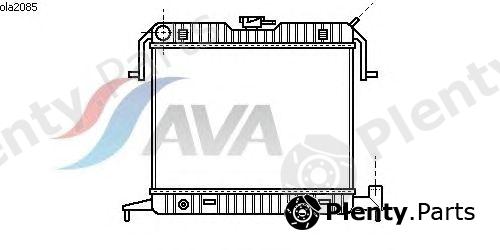  AVA QUALITY COOLING part OLA2085 Radiator, engine cooling