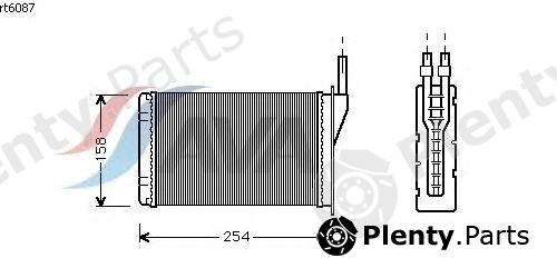  AVA QUALITY COOLING part RT6087 Heat Exchanger, interior heating