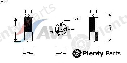  AVA QUALITY COOLING part RTD036 Dryer, air conditioning