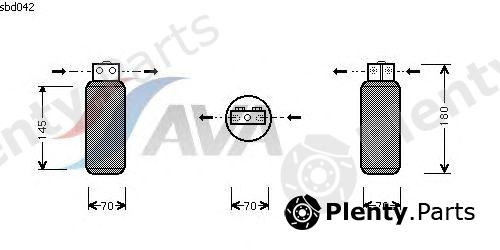  AVA QUALITY COOLING part SBD042 Dryer, air conditioning