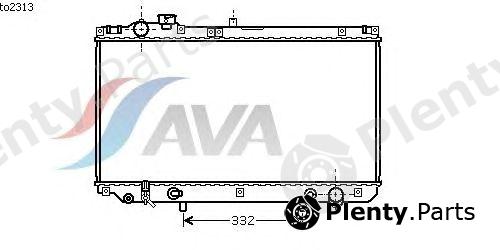  AVA QUALITY COOLING part TO2313 Radiator, engine cooling