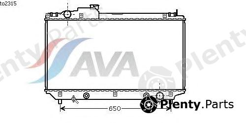  AVA QUALITY COOLING part TO2315 Radiator, engine cooling