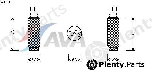  AVA QUALITY COOLING part TOD024 Dryer, air conditioning