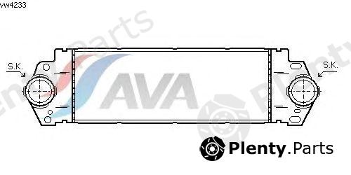  AVA QUALITY COOLING part VW4233 Intercooler, charger