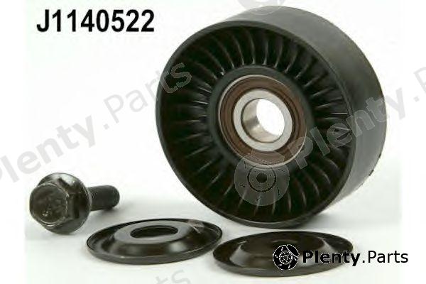  NIPPARTS part J1140522 Deflection/Guide Pulley, v-ribbed belt
