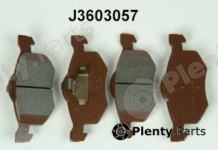 NIPPARTS part J3603057 Brake Pad Set, disc brake