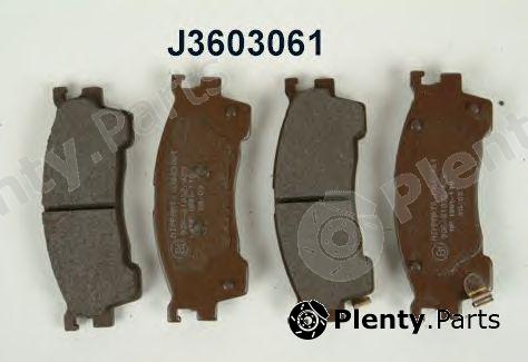  NIPPARTS part J3603061 Brake Pad Set, disc brake