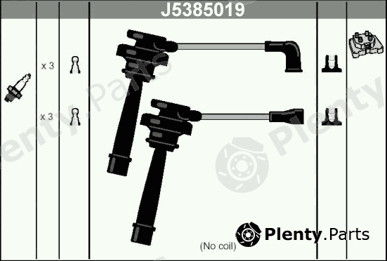  NIPPARTS part J5385019 Ignition Cable Kit