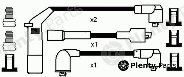  NGK part 7367 Ignition Cable Kit