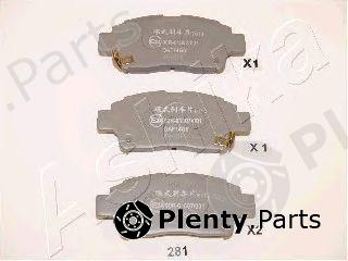  ASHIKA part 50-02-281 (5002281) Brake Pad Set, disc brake