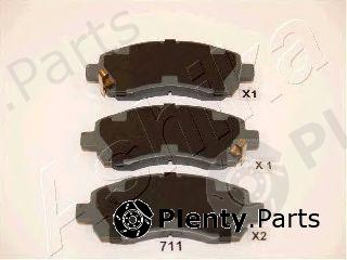  ASHIKA part 50-07-711 (5007711) Brake Pad Set, disc brake