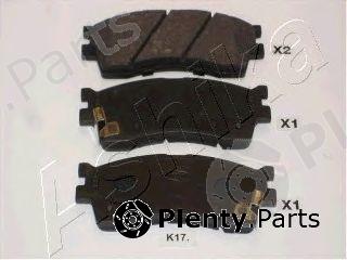  ASHIKA part 50-K0-017 (50K0017) Brake Pad Set, disc brake