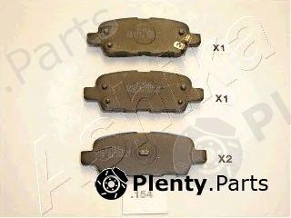  ASHIKA part 51-01-154 (5101154) Brake Pad Set, disc brake