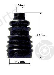  SPIDAN part 23005 Bellow Set, drive shaft