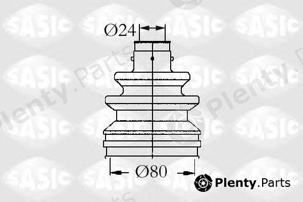  SASIC part 4003448 Bellow Set, drive shaft