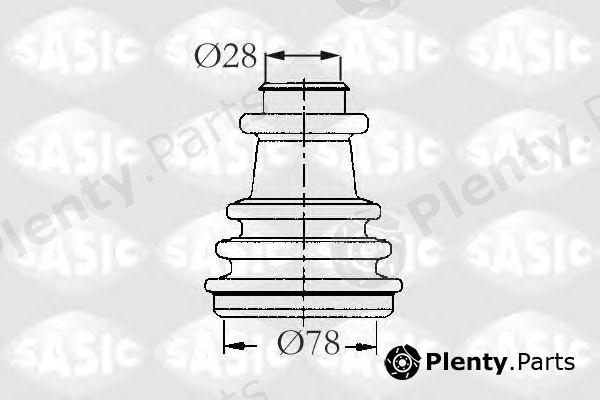  SASIC part 2933733 Bellow Set, drive shaft