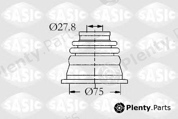  SASIC part 4003465 Bellow Set, drive shaft