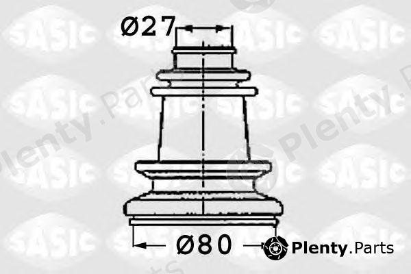  SASIC part 4003409 Bellow Set, drive shaft