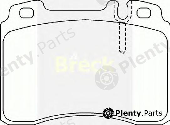  BRECK part 211530070120 Brake Pad Set, disc brake