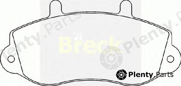  BRECK part 233020070300 Brake Pad Set, disc brake