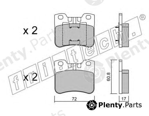  fri.tech. part 062.2 (0622) Brake Pad Set, disc brake