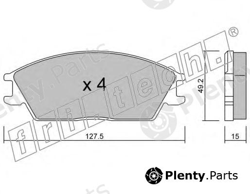  fri.tech. part 083.0 (0830) Brake Pad Set, disc brake
