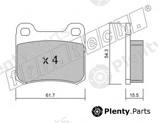  fri.tech. part 094.1 (0941) Brake Pad Set, disc brake