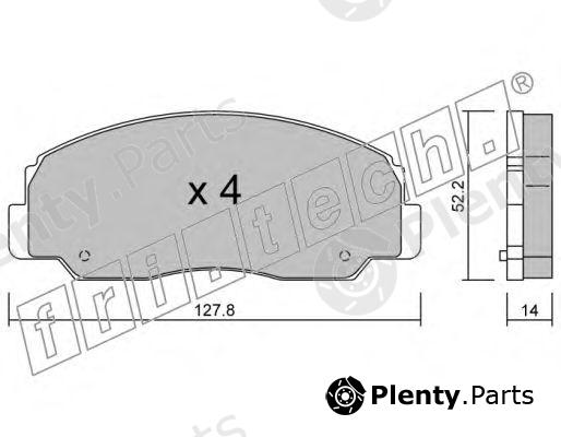  fri.tech. part 103.0 (1030) Brake Pad Set, disc brake