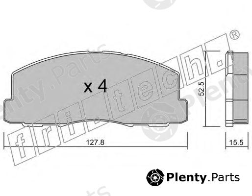 fri.tech. part 116.0 (1160) Brake Pad Set, disc brake