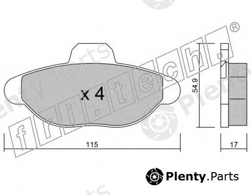  fri.tech. part 139.0 (1390) Brake Pad Set, disc brake