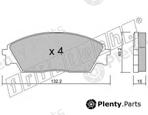  fri.tech. part 245.0 (2450) Brake Pad Set, disc brake