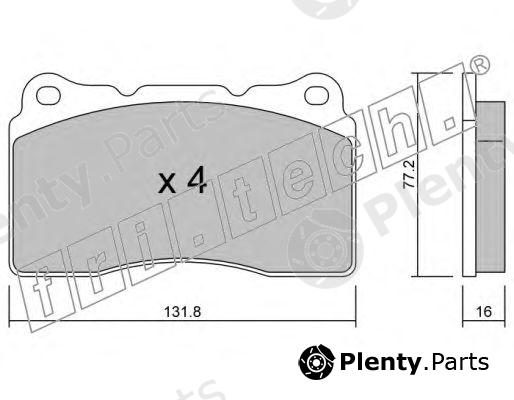  fri.tech. part 297.1 (2971) Brake Pad Set, disc brake