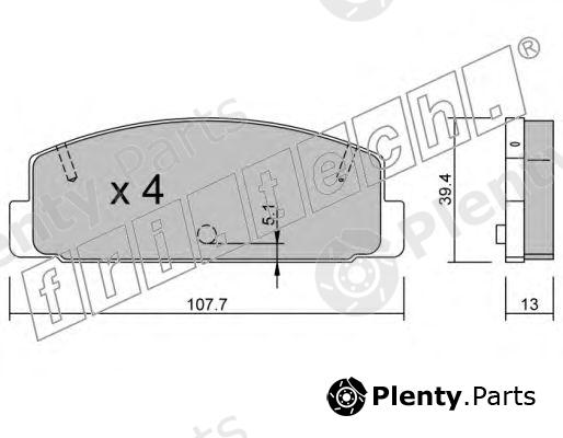  fri.tech. part 311.0 (3110) Brake Pad Set, disc brake