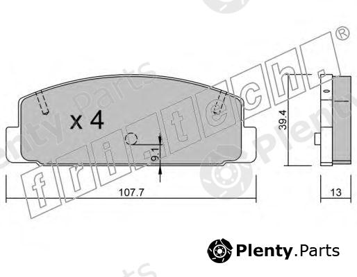  fri.tech. part 311.1 (3111) Brake Pad Set, disc brake