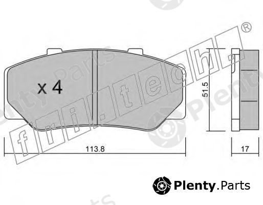  fri.tech. part 317.0 (3170) Brake Pad Set, disc brake