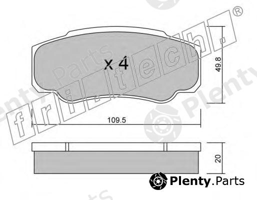  fri.tech. part 548.0 (5480) Brake Pad Set, disc brake
