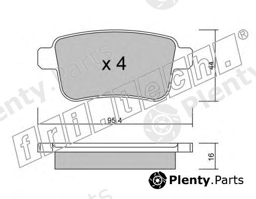  fri.tech. part 830.0 (8300) Brake Pad Set, disc brake