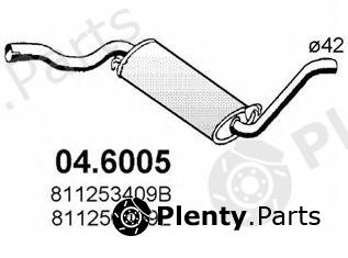  ASSO part 04.6005 (046005) Middle Silencer