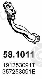  ASSO part 58.1011 (581011) Exhaust Pipe