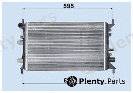  FRIGAIR part 0105.2035 (01052035) Radiator, engine cooling