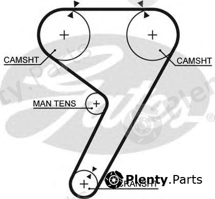  GATES part 5304 Timing Belt