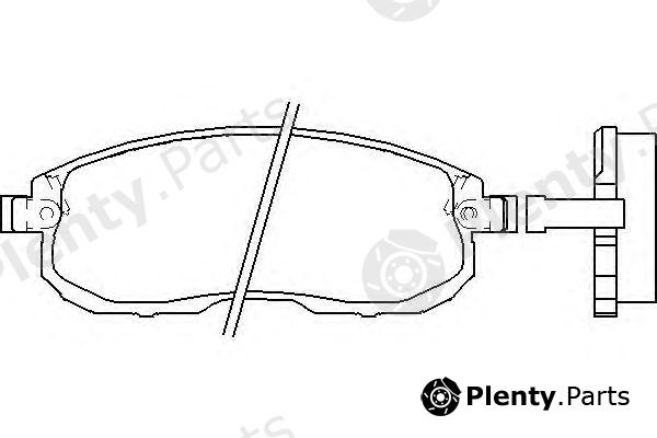  TEXTAR part 2156201 Brake Pad Set, disc brake