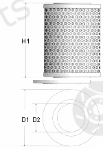  CHAMPION part X107/606 (X107606) Oil Filter