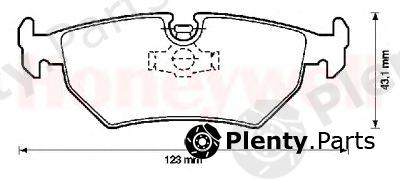  JURID part 571395J-AS (571395JAS) Brake Pad Set, disc brake