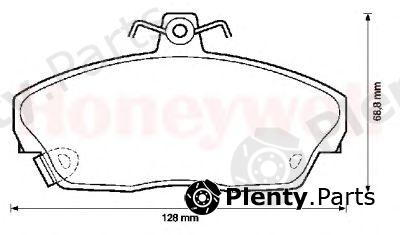  JURID part 571438J Brake Pad Set, disc brake
