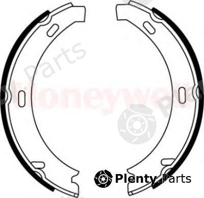  JURID part 362423J Brake Shoe Set, parking brake