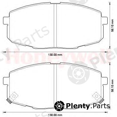  JURID part 572577J Brake Pad Set, disc brake