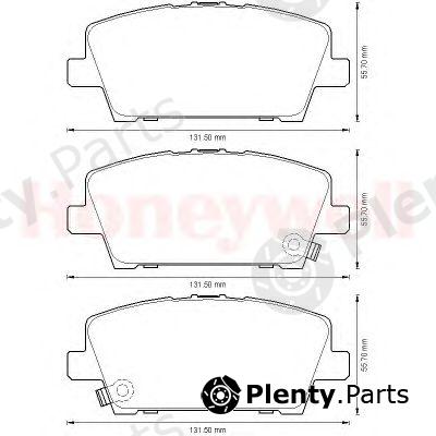  JURID part 572579J Brake Pad Set, disc brake